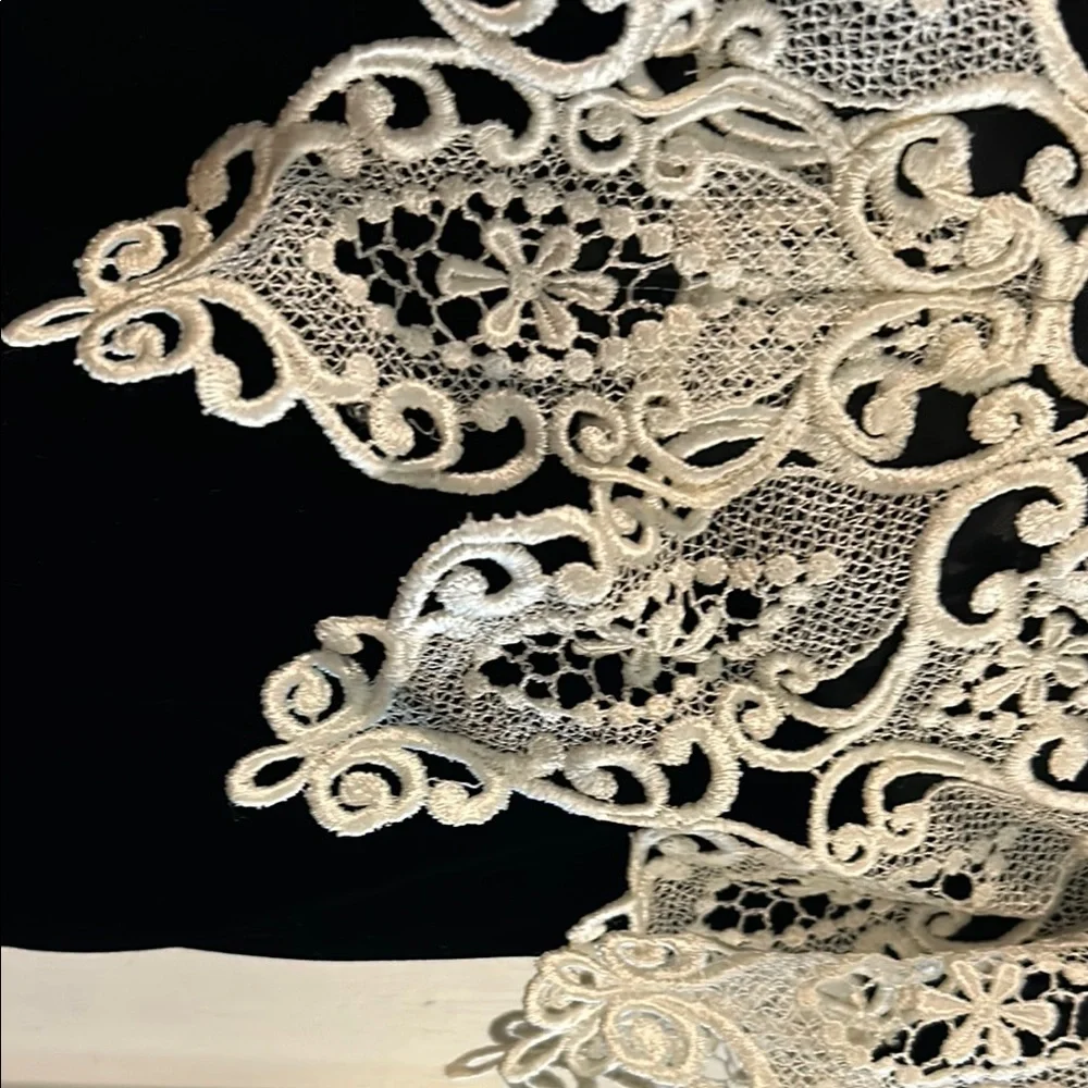 Scott McClintock Black and White High Low Dress - Picture 8 of 10